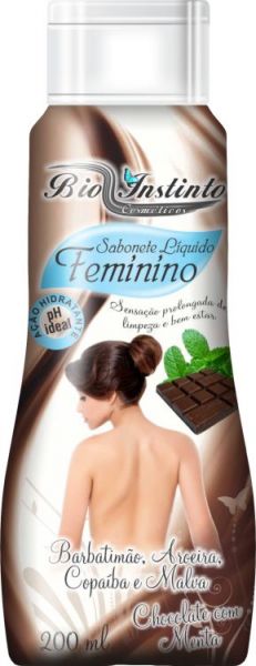 Sabonete Líquido Íntimo Chocolate com Menta